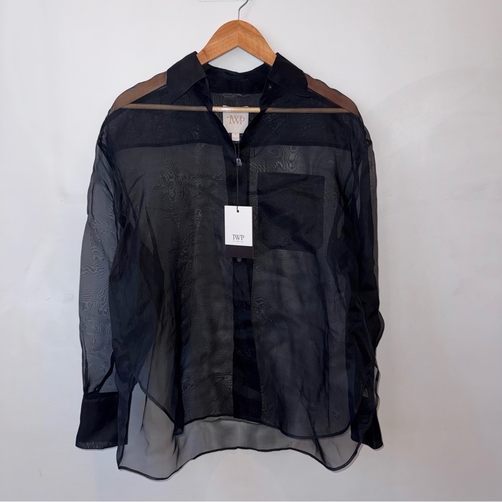 TWP Big Joe Sheer Shirt - Picture 4 of 6